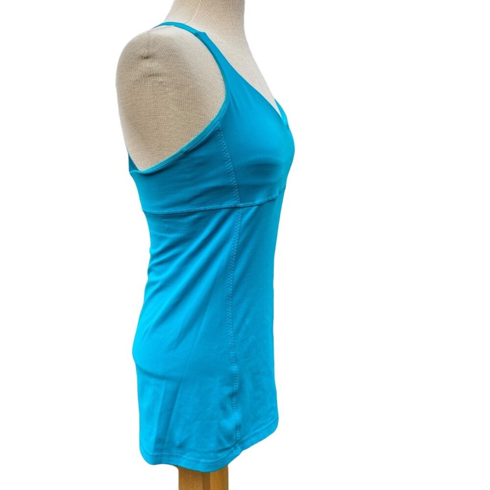 Lululemon Scoop Me Up Tank II Size 8/10 Luan Light WIC71S Spry Blue Strappy - Picture 7 of 14